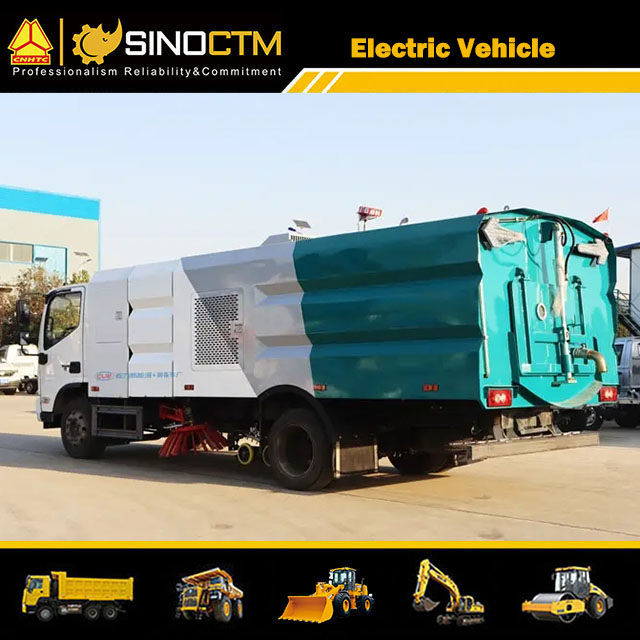 Road Cleaning Vehicles Road Washer Street Flusher Sweeper Truck
