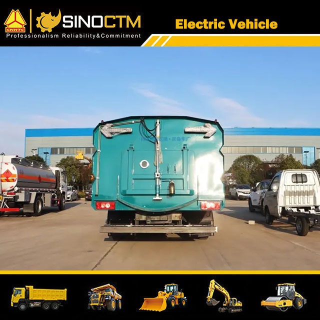 Road Cleaning Vehicles Road Washer Street Flusher Sweeper Truck
