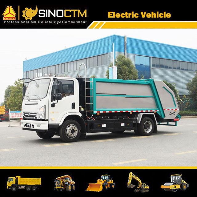 China New Energy Vehicle 10m3 15m3 20m3 6X4 4X2 Electric Compactor Garbage Truck