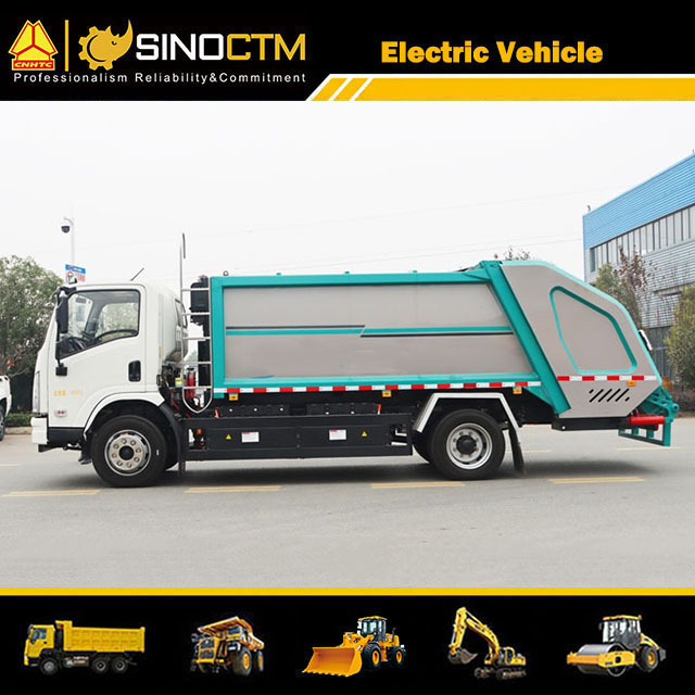 China New Energy Vehicle 10m3 15m3 20m3 6X4 4X2 Electric Compactor Garbage Truck