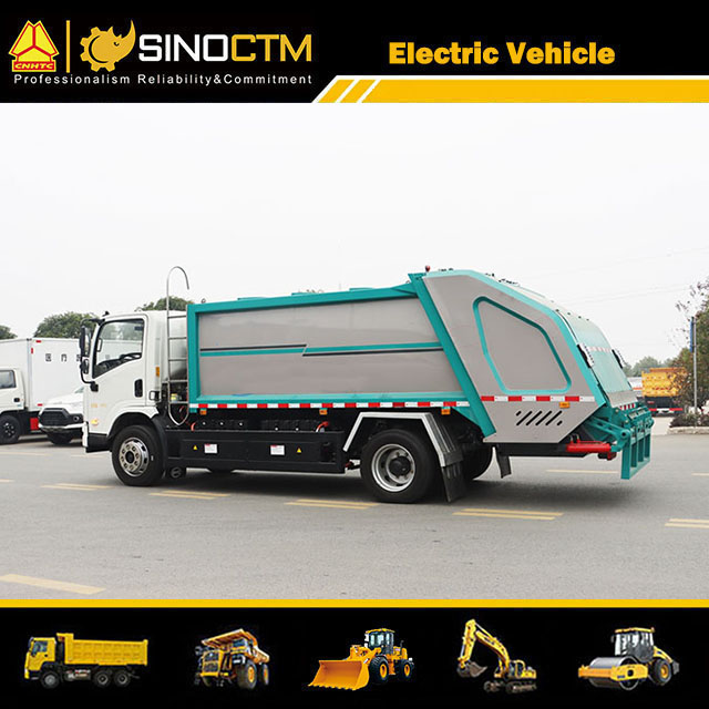 China New Energy Vehicle 10m3 15m3 20m3 6X4 4X2 Electric Compactor Garbage Truck