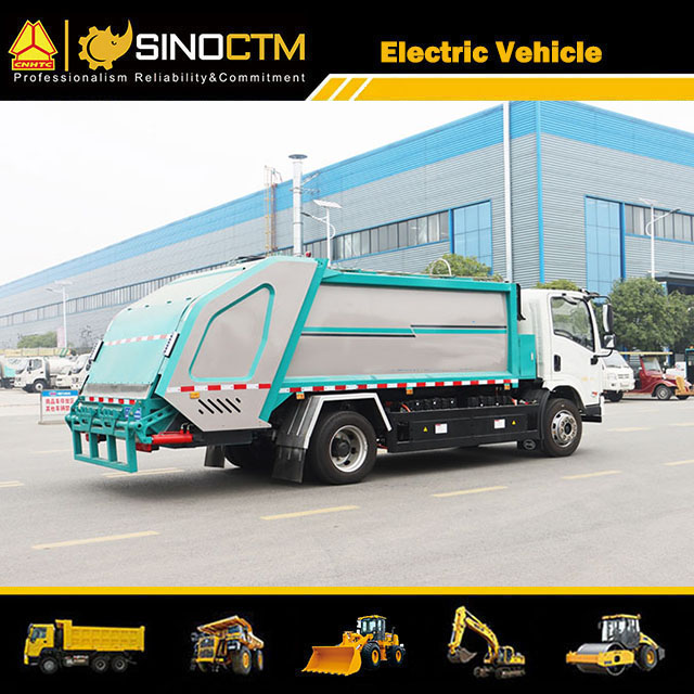 China New Energy Vehicle 10m3 15m3 20m3 6X4 4X2 Electric Compactor Garbage Truck