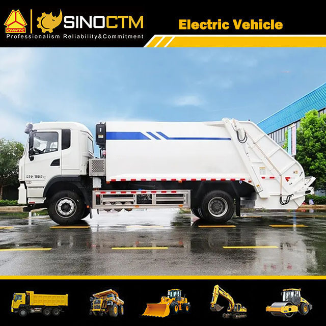 Compressed Hydraulic Rear-Loading Garbage Truck