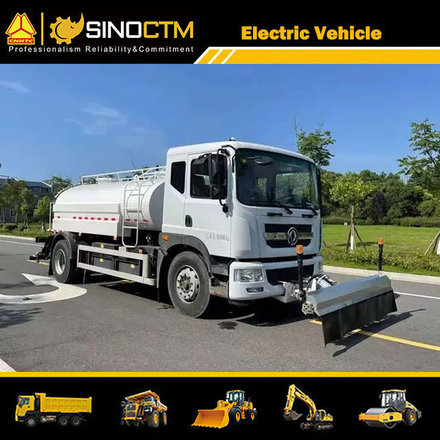 High Efficiency Cheaper Price 4X2 Runway Street Road Highway Airport Vacuum Road Sweeper