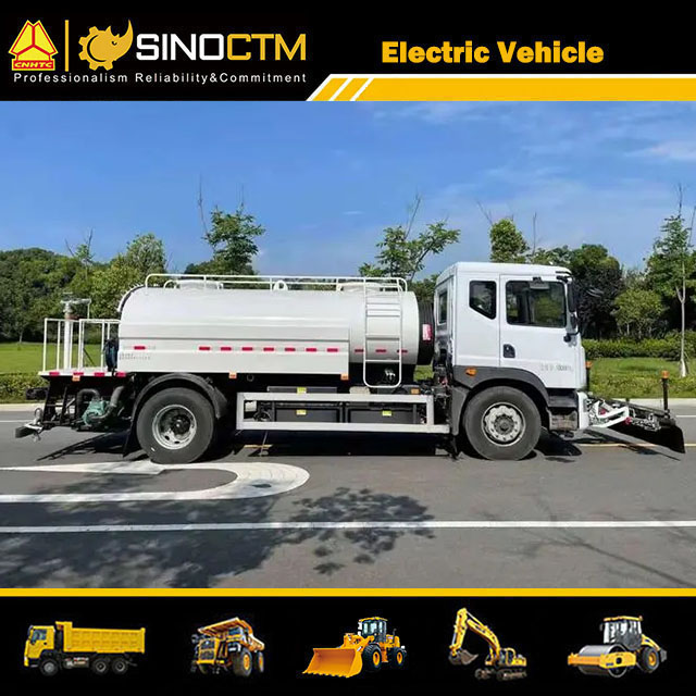 High Efficiency Cheaper Price 4X2 Runway Street Road Highway Airport Vacuum Road Sweeper