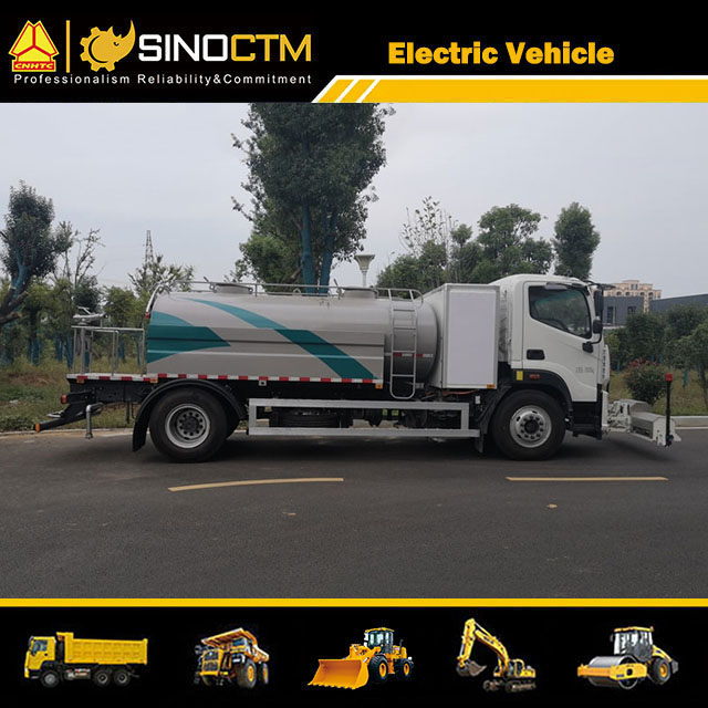 Foton Vacuum Sewage Suction Truck 10000 Liters Septic Tank Sewer Cleaning Sludge