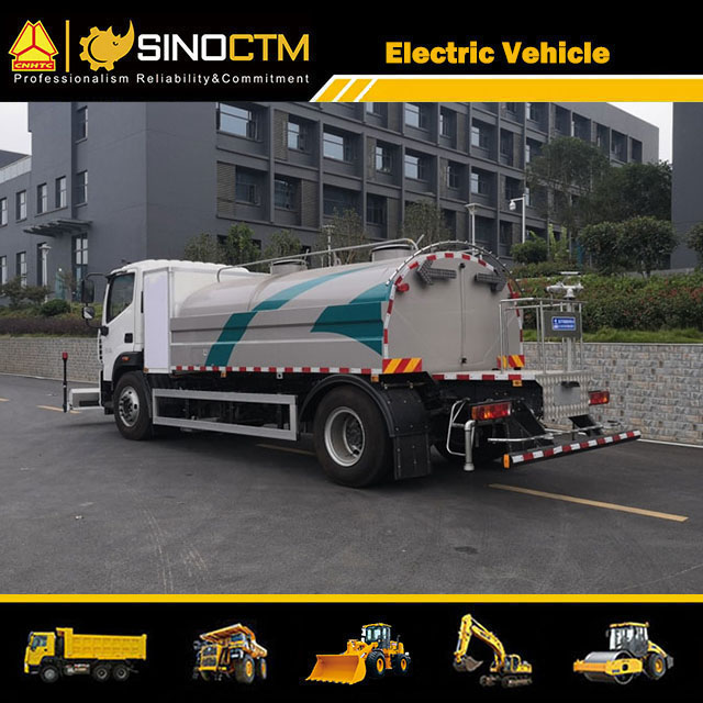 Foton Vacuum Sewage Suction Truck 10000 Liters Septic Tank Sewer Cleaning Sludge