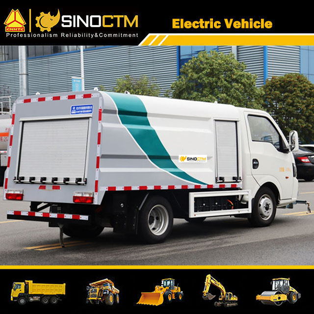 Electric Truck 1.2m3 Sweeper Pavement Cleaner Small Street Sweeping Truck Road Maintenance Truck