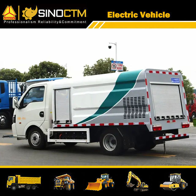 Electric Truck 1.2m3 Sweeper Pavement Cleaner Small Street Sweeping Truck Road Maintenance Truck