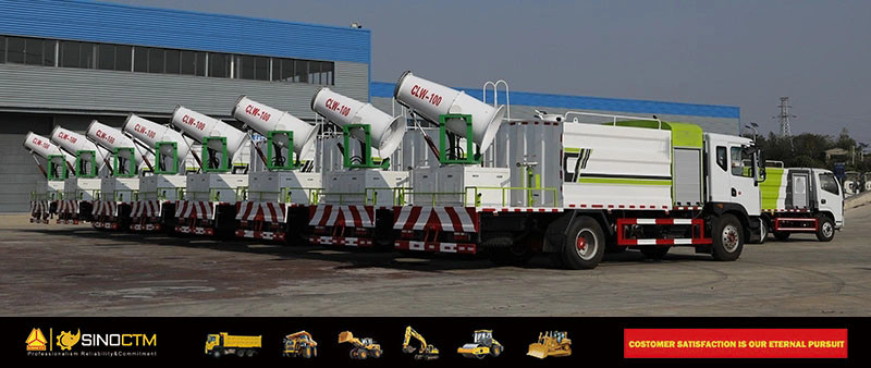 Epidemic Prevention Control Disinfection Truck Electric Sprinkler Multi Functional Dust Suppression Spray Truck