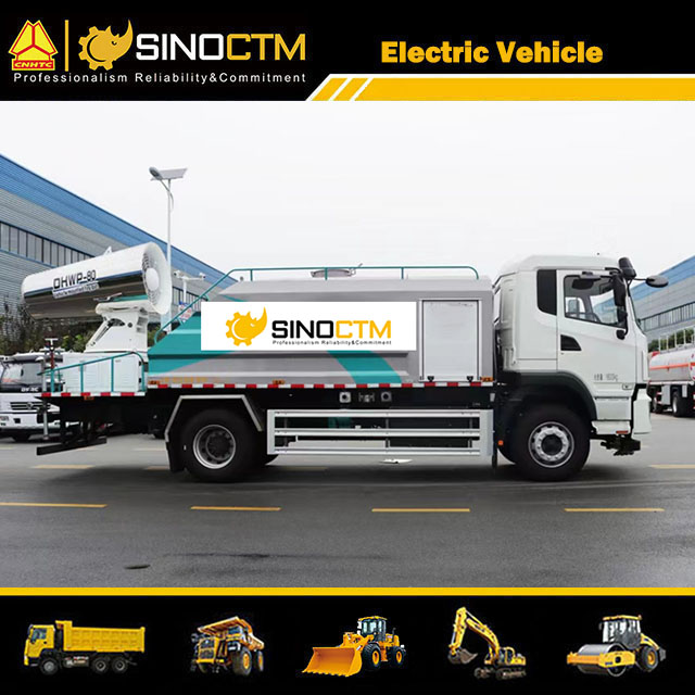 10cbm Multifunctional Dust Suppression /Electric Disinfection Vehicle Truck