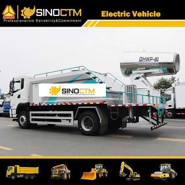 10cbm Multifunctional Dust Suppression /Electric Disinfection Vehicle Truck