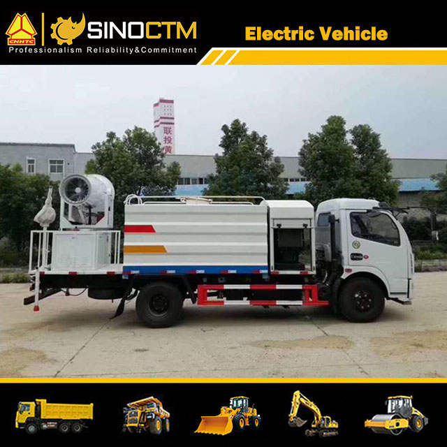 5 Ton Dust Suppression Water Mist Cannon Sprayer Truck