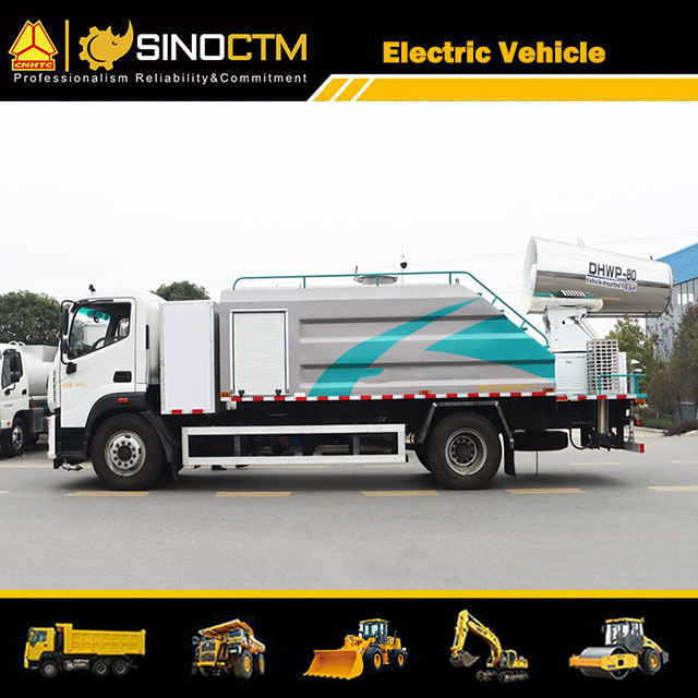 Epidemic Prevention Control Disinfection Truck Electric Sprinkler Multi Functional Dust Suppression Spray Truck