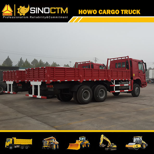 Sinotruk HOWO Truck Engine 340HP 400HP 20tons Lorry Truck General Cargo Truck