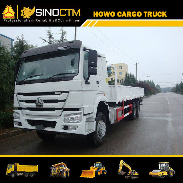 Sinotruk HOWO Truck Engine 340HP 400HP 20tons Lorry Truck General Cargo Truck