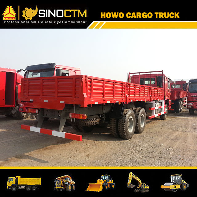 Sinotruk HOWO Truck Engine 340HP 400HP 20tons Lorry Truck General Cargo Truck