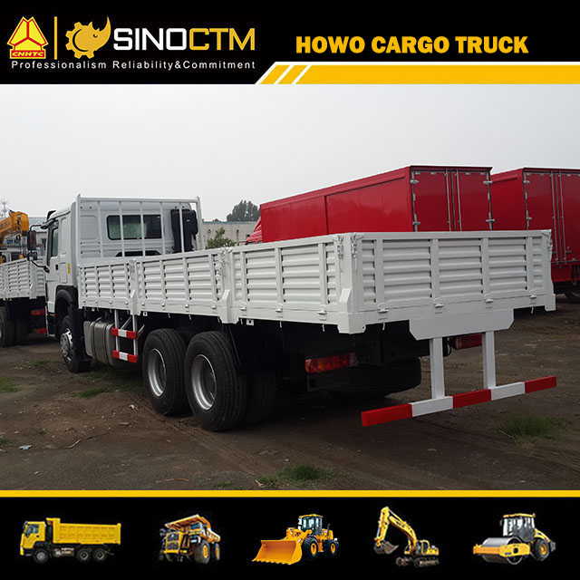 Sino truck HOWO 25ft 10 Wheels 6X4 Cargo Truck