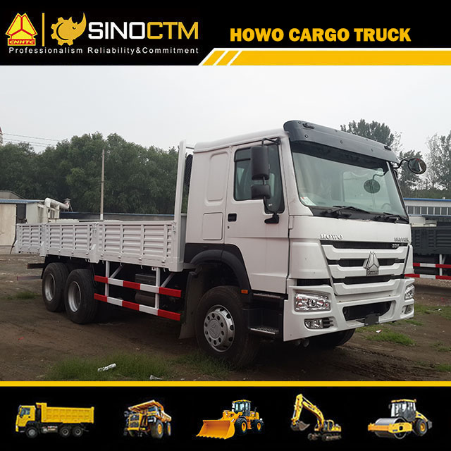 Sino truck HOWO 25ft 10 Wheels 6X4 Cargo Truck