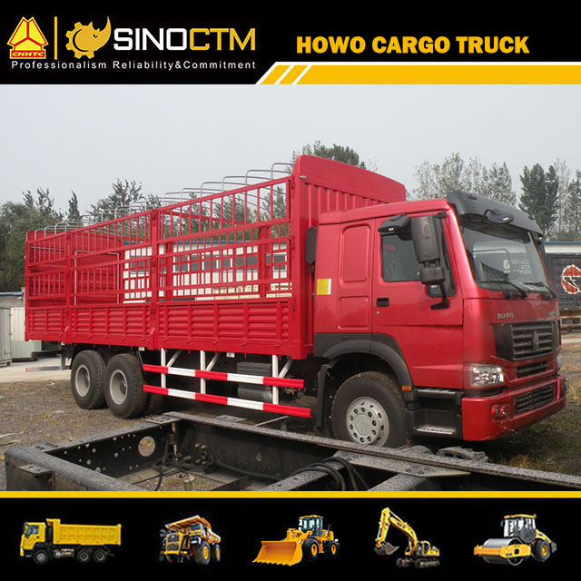 Sinotruk HOWO 6X4 8X4 371HP 30 Tons Payload Lorry Van Cargo Box Truck