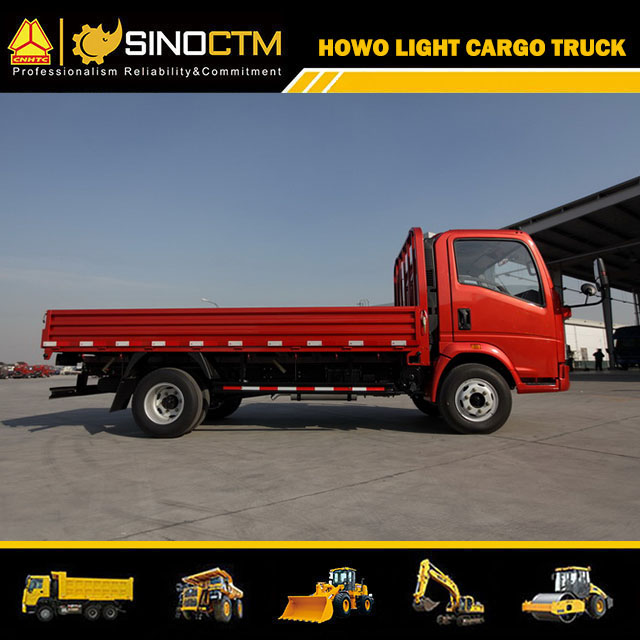 Sinotruk HOWO 4X2 6 Wheel 3-5 Tons Payload Mini Cargo Truck