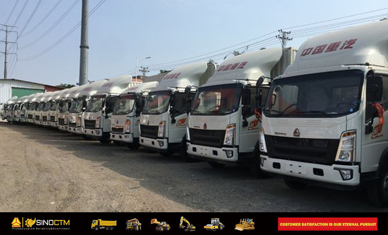 轻卡汇总 23.jpg HOWO Light Truck 4X2 14FT 4t Cargo Truck Mini Truck