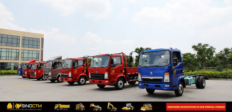 4 Tyres Cargo Truck Factory Price High Quality Light Truck
