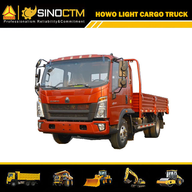 HOWO Light Truck 4X2 15FT Light Cargo Truck