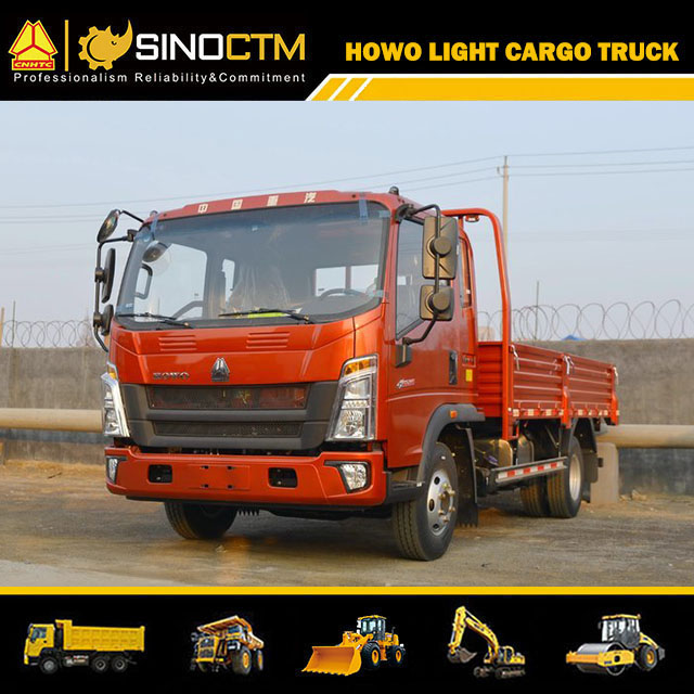 Sino truck HOWO 3ton-12ton Light Dump Tuck 20FT Tipper Truck for Sale