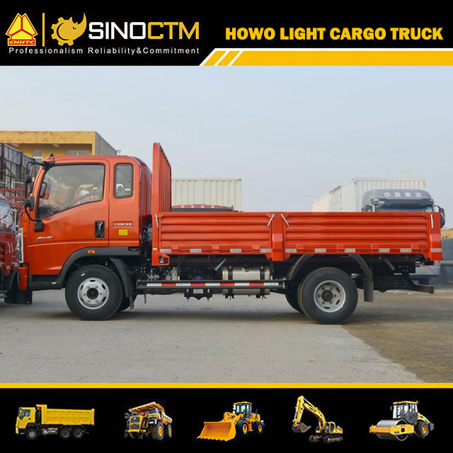 Sino truck HOWO 3ton-12ton Light Dump Tuck 20FT Tipper Truck for Sale
