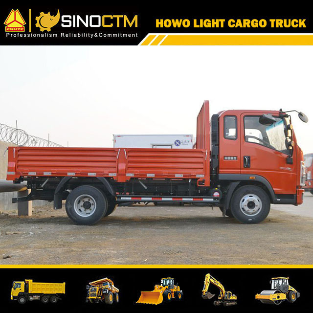 Sino truck HOWO 3ton-12ton Light Dump Tuck 20FT Tipper Truck for Sale