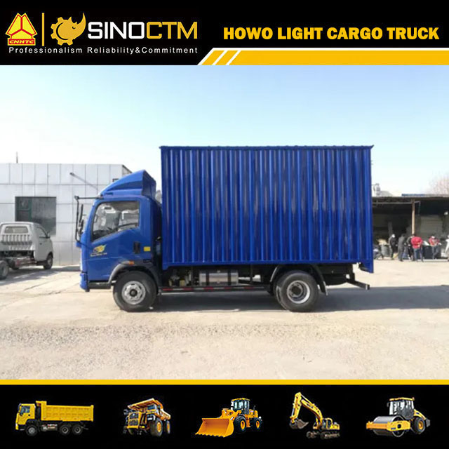 Sinotruk HOWO Light Mini Cargo Trucks with 6ton 7ton