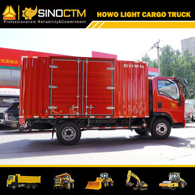 Sinotruk HOWO Light Mini Cargo Trucks with 6ton 7ton