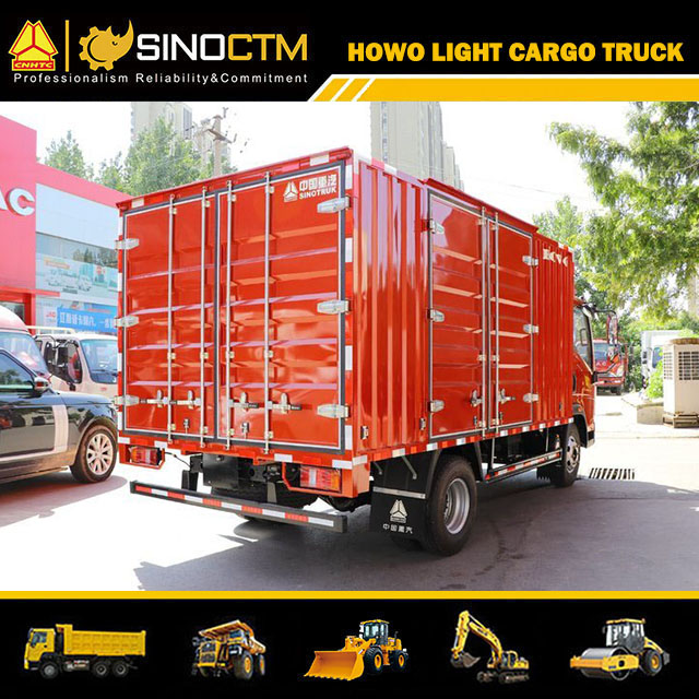 Sinotruk HOWO Light Mini Cargo Trucks with 6ton 7ton