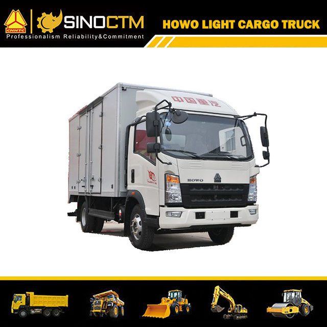 Sinotruk HOWO Light Mini Cargo Trucks with 6ton 7ton