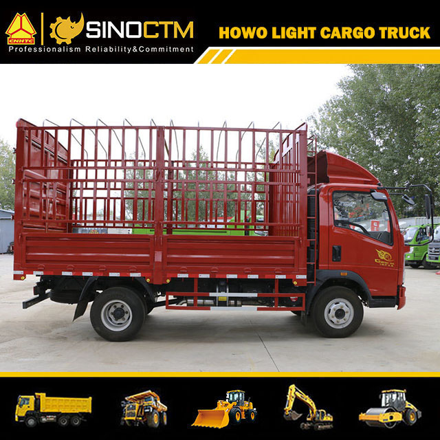 Sino truck Light Type 3 Tonne HOWO Cargo Mini Trucks