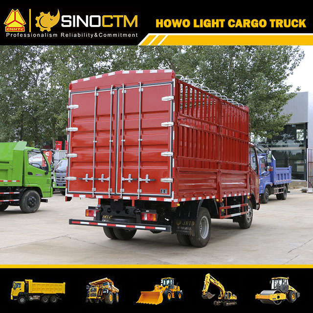 Sino truck Light Type 3 Tonne HOWO Cargo Mini Trucks