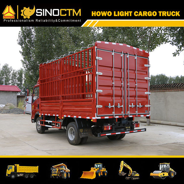 Sino truck Light Type 3 Tonne HOWO Cargo Mini Trucks