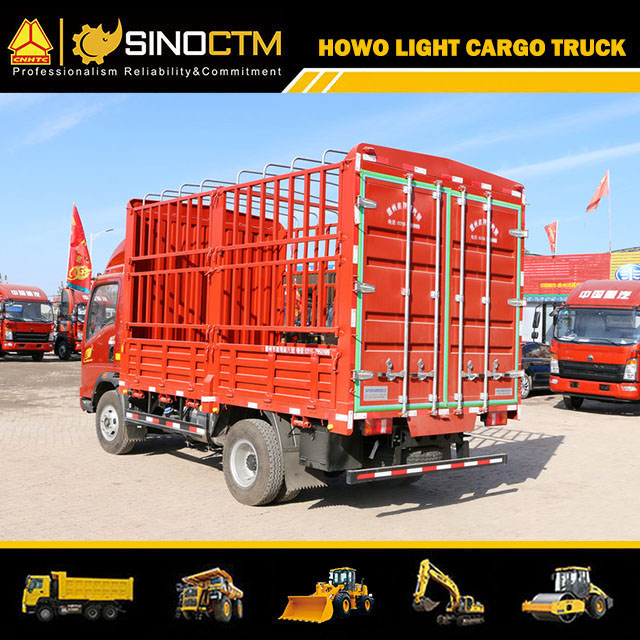 4X2 HOWO Diesel 3ton Cargo Truck
