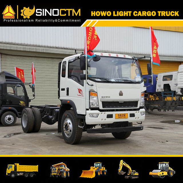 110HP Left Hand Drive 6 Speed Manual Box Stake Van Lorry Truck
