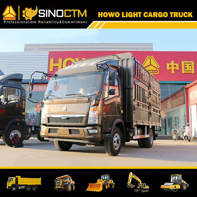 China Sino truck 5ton HOWO Mini Cargo Truck Manufacturer