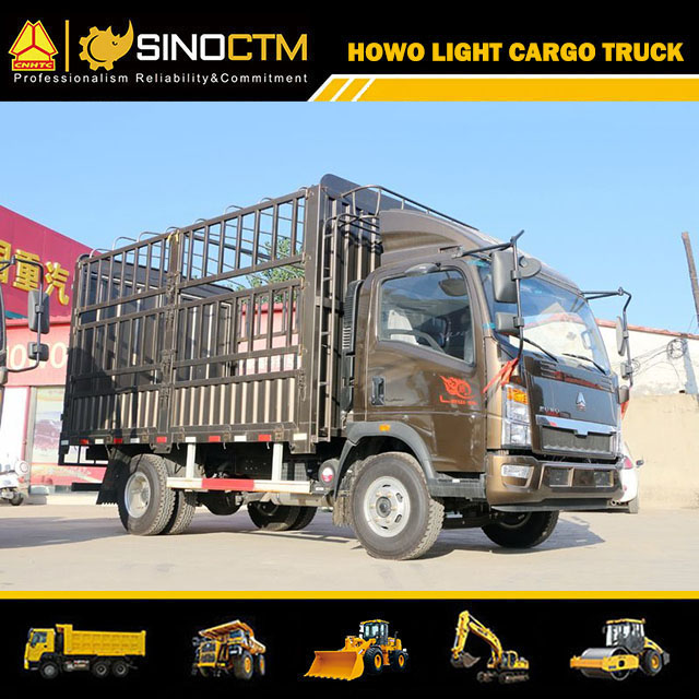 China Sino truck 5ton HOWO Mini Cargo Truck Manufacturer