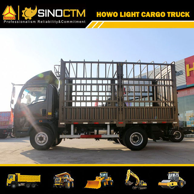 China Sino truck 5ton HOWO Mini Cargo Truck Manufacturer