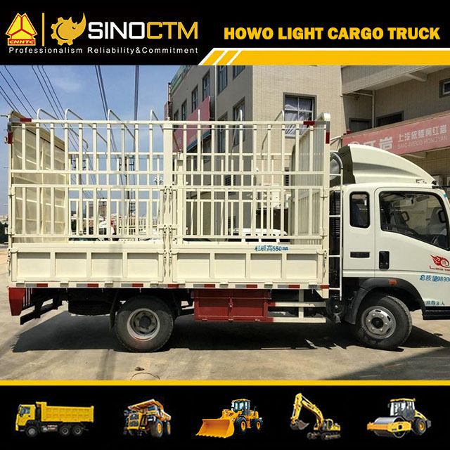 Sino truck Brand New Light Loading Trucks Mini Truck 4X2 Light Diesel Cargo Sell Well