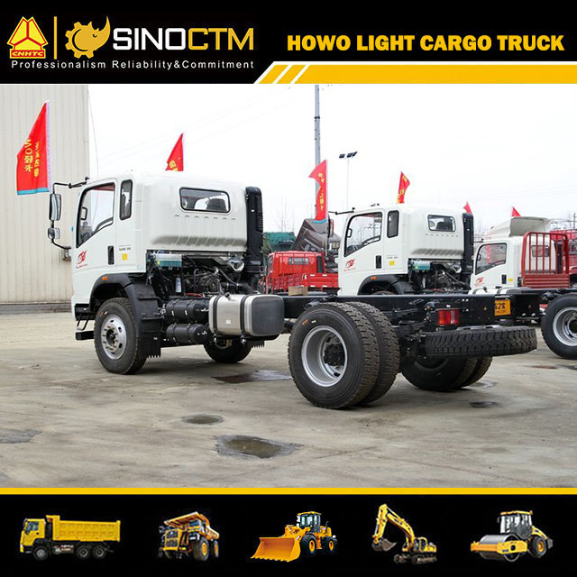 5-15ton Cargo Truck HOWO Light 6 Wheels Lorry Truck for Sale Mini Cargo Truck