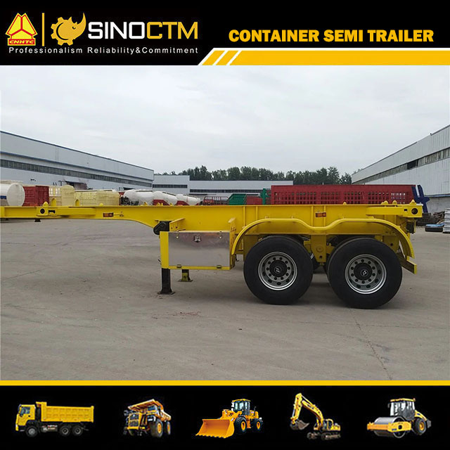 2 Axles ~ 4 Axles 40FT Container Truck Semi Trailer