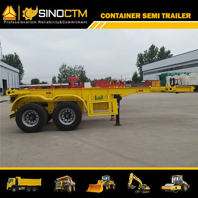 2 Axles ~ 4 Axles 40FT Container Truck Semi Trailer