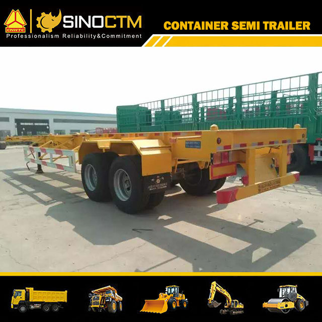 2 Axles ~ 4 Axles 40FT Container Truck Semi Trailer