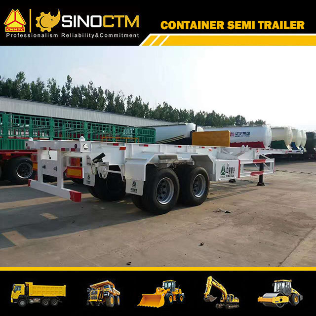 2 Axles ~ 4 Axles 40FT Container Truck Semi Trailer