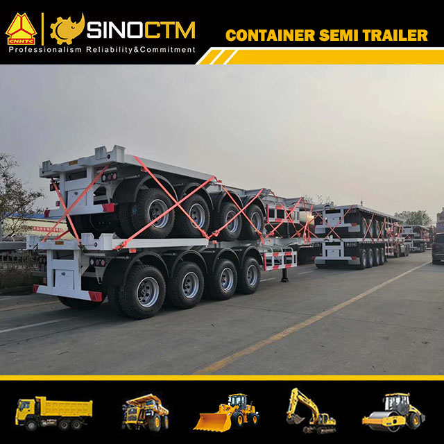 Factory Price 4 Axles 20